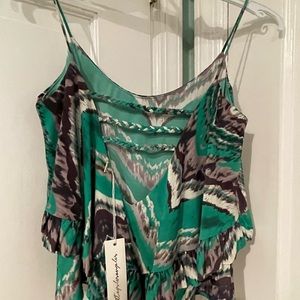 T-bags Los Angeles Printed Tank Top. MSRP $154! Brand NWT.
